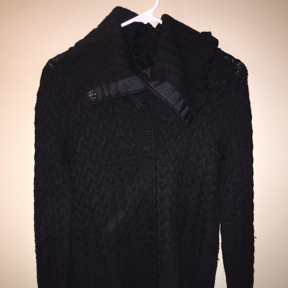 Banana Republic Black Knit Sweater